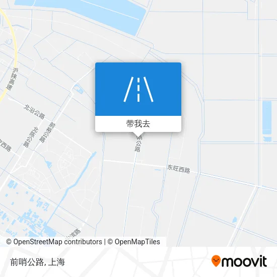 前哨公路地图