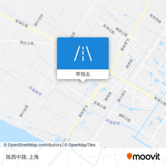 陈西中路地图