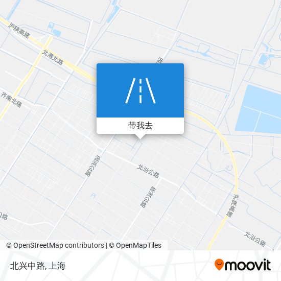 北兴中路地图