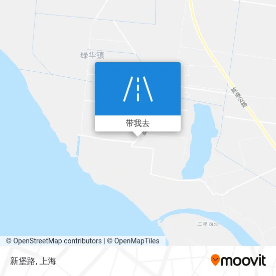 新堡路地图