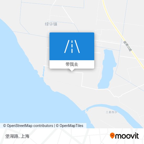 堡湖路地图
