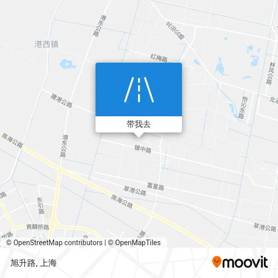 旭升路地图