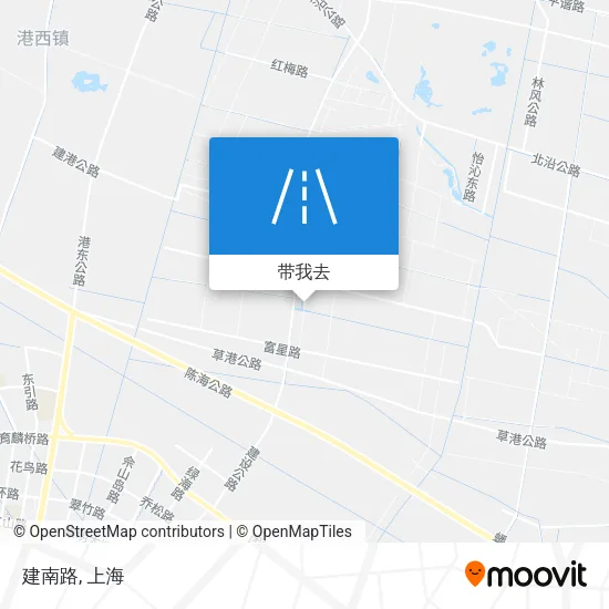 建南路地图