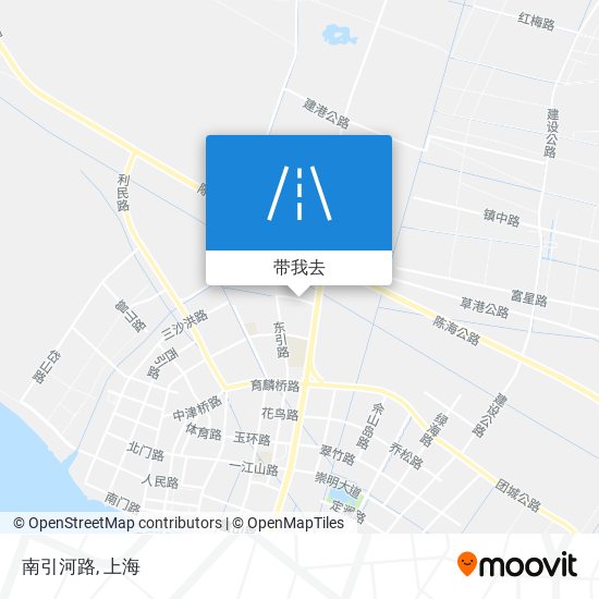 南引河路地图