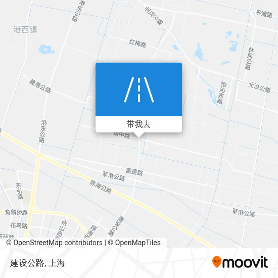 建设公路地图