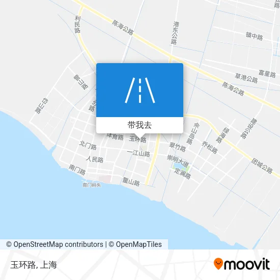 玉环路地图