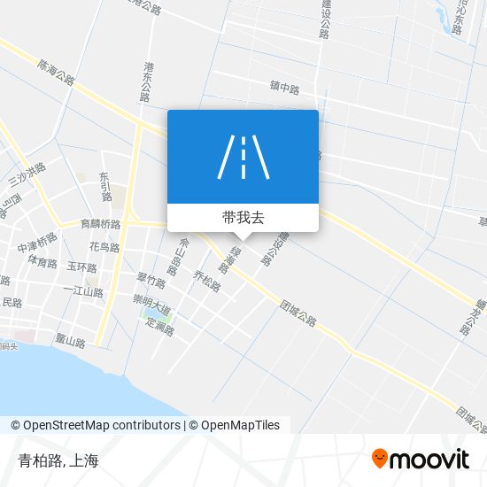 青柏路地图