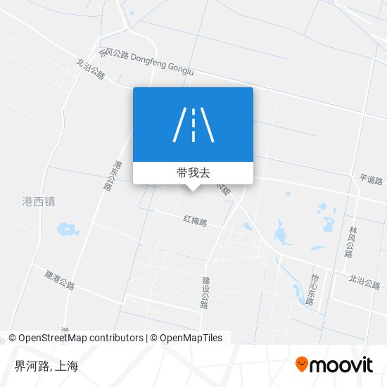 界河路地图