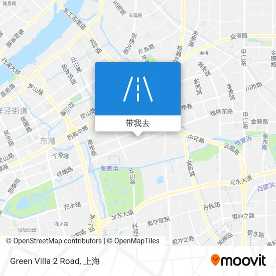 Green Villa 2 Road地图