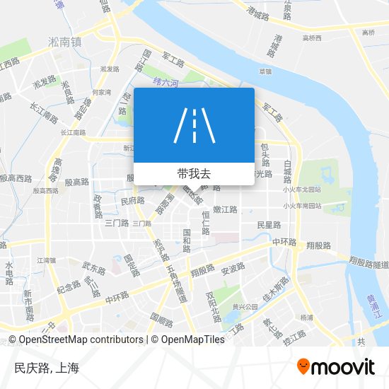 民庆路地图
