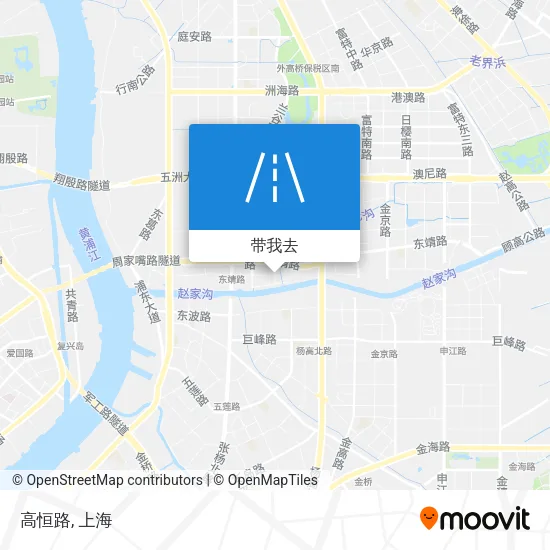 高恒路地图