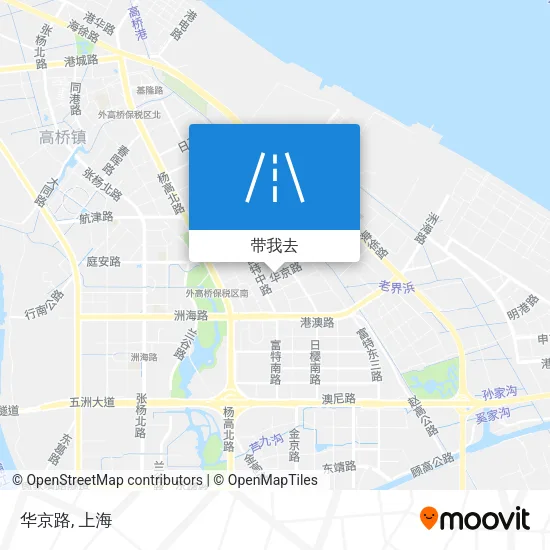 华京路地图