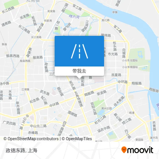 政德东路地图