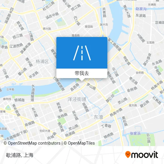 歇浦路地图