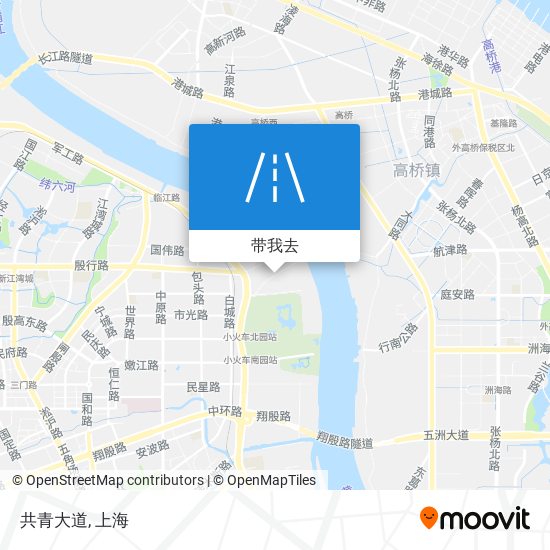 共青大道地图