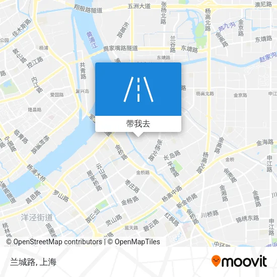 兰城路地图