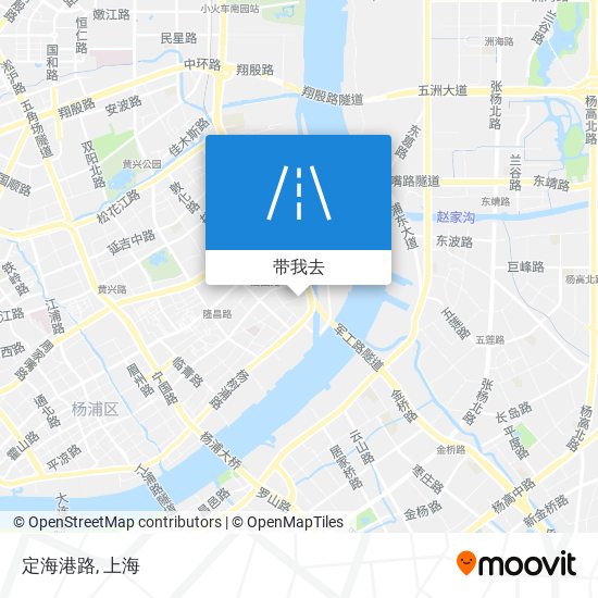 定海港路地图