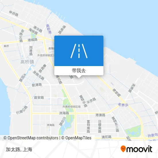 加太路地图