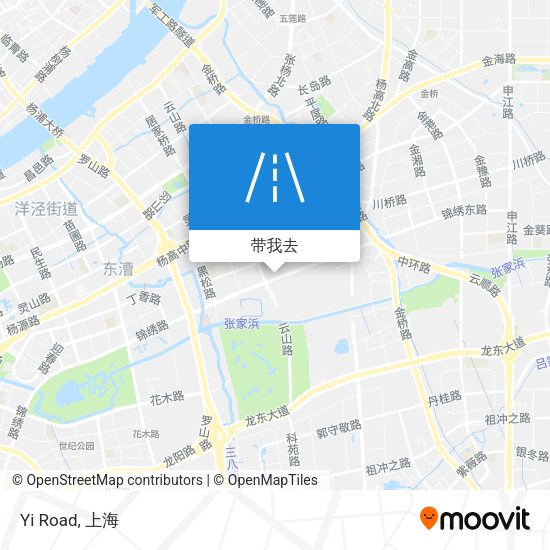 Yi Road地图