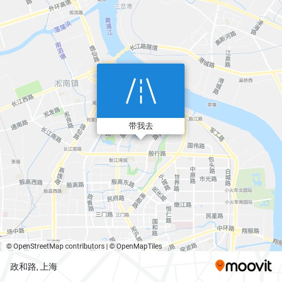 政和路地图