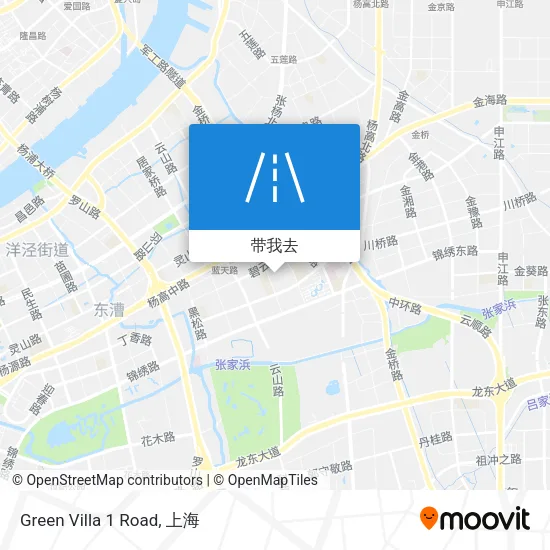 Green Villa 1 Road地图
