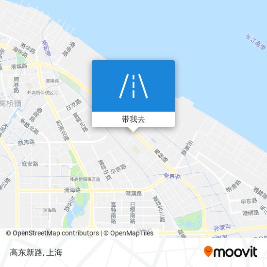 高东新路地图