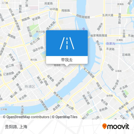 贵阳路地图