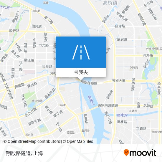 翔殷路隧道地图