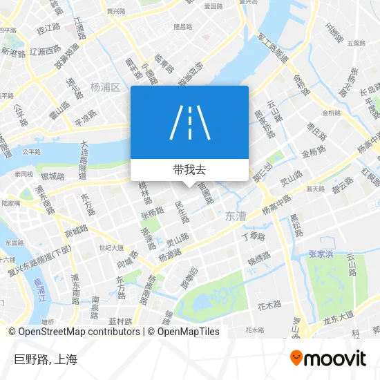 巨野路地图
