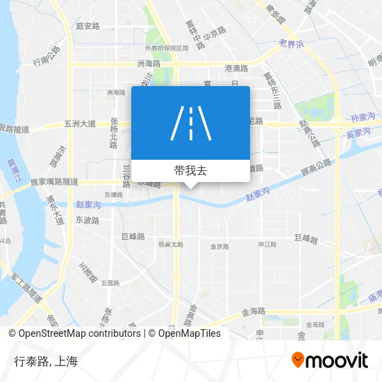 行泰路地图