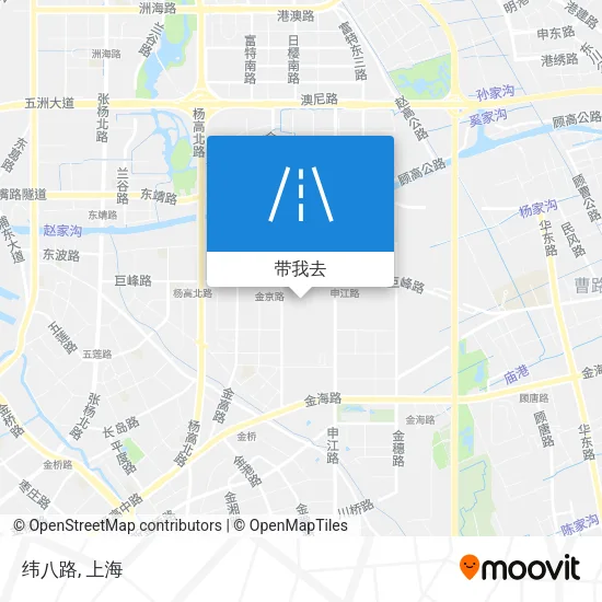 纬八路地图