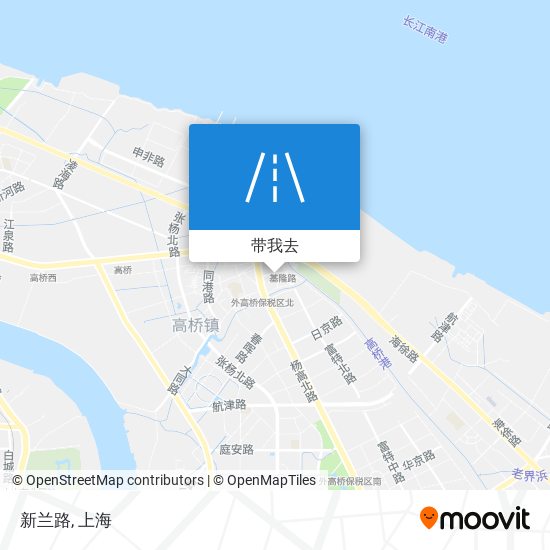 新兰路地图