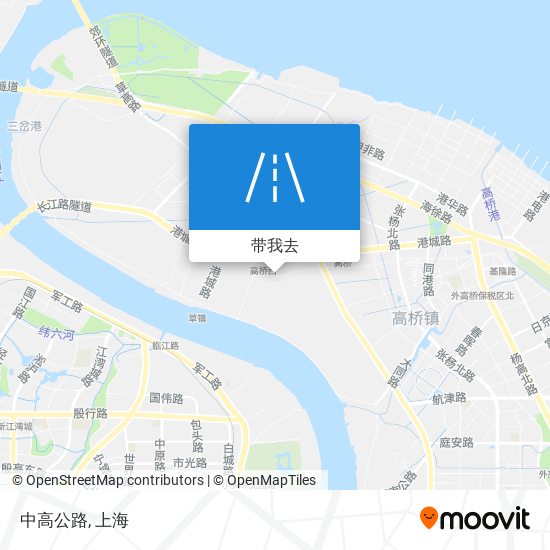 中高公路地图