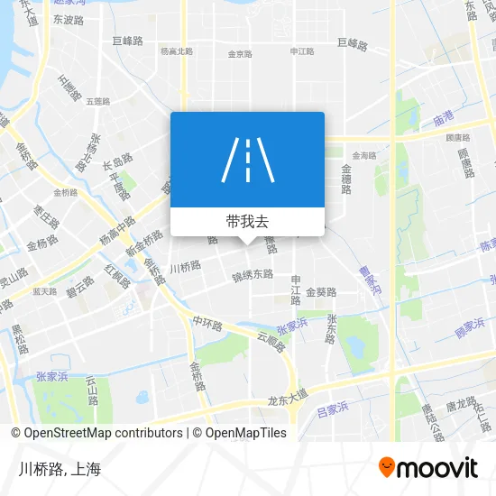 川桥路地图
