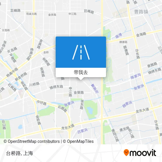 台桥路地图