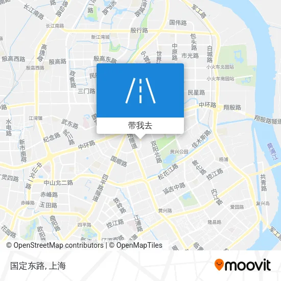 国定东路地图