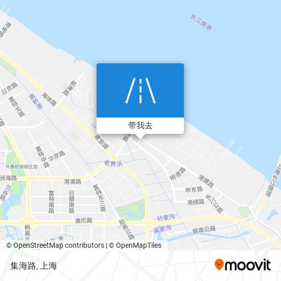 集海路地图