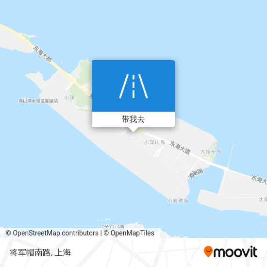 将军帽南路地图