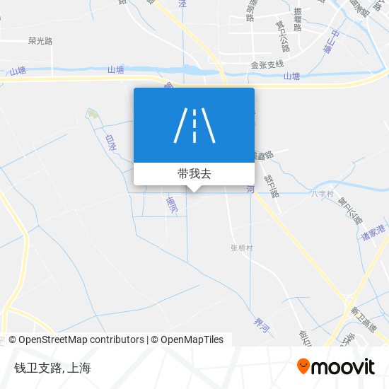 钱卫支路地图