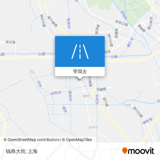 钱商大街地图