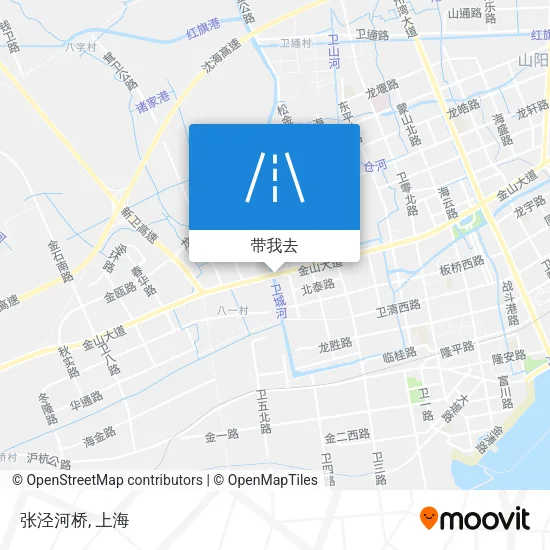 张泾河桥地图