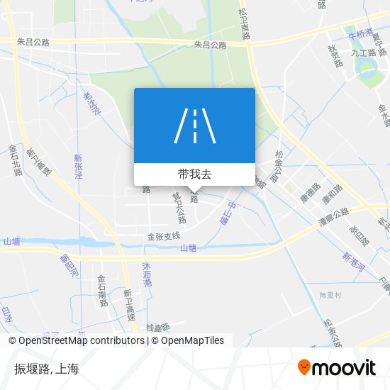 振堰路地图