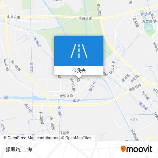 振堰路地图