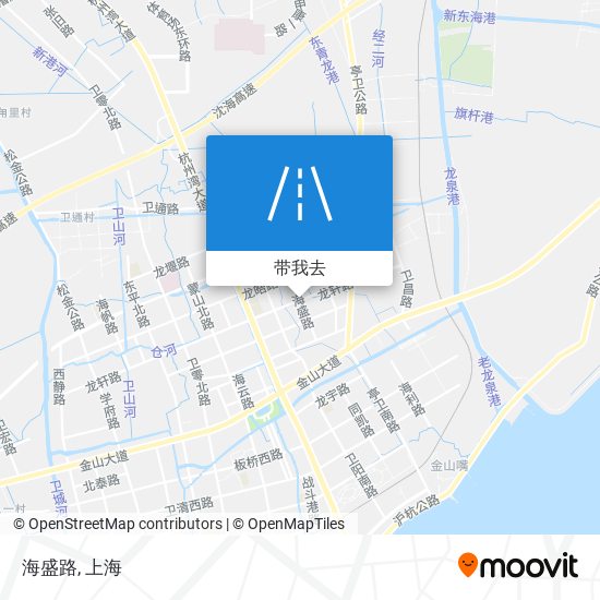 海盛路地图