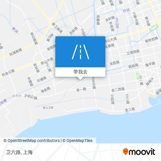 卫六路地图