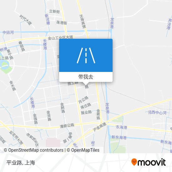 平业路地图