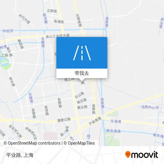 平业路地图