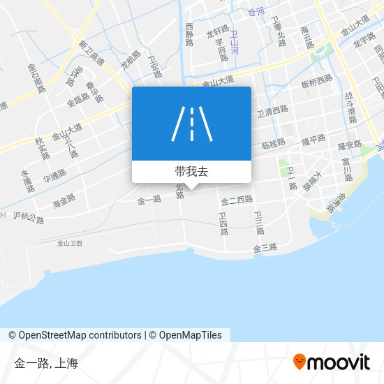 金一路地图
