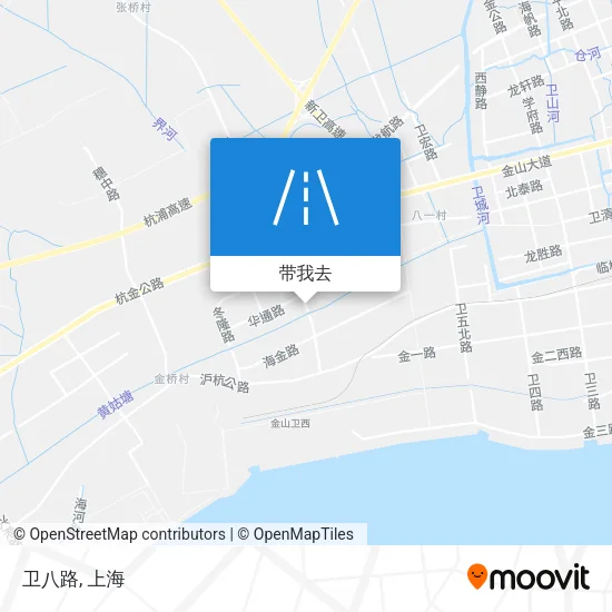 卫八路地图