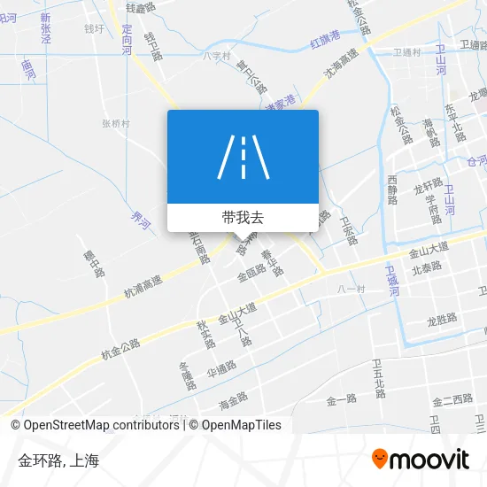 金环路地图